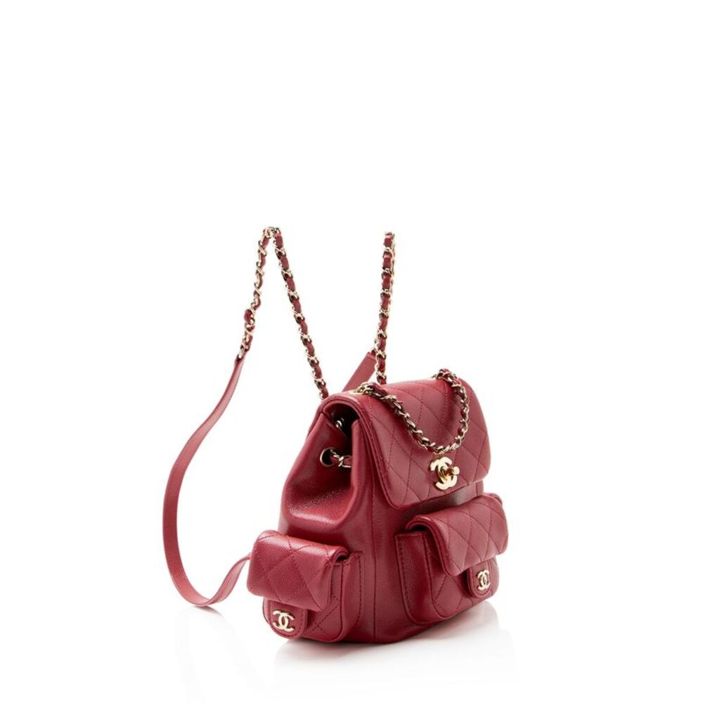 Chanel Caviar Leather Cargo Duma Small Backpack - Picture 2 of 12